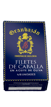 Granbazán - Filetes de Caballa en aceite de oliva