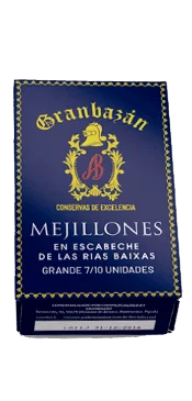 Granbazán – Mejillones en escabeche de las Rías Baixas - Medianos